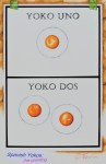 "Spanish Yokos-- the painting" 15x22 in. Mixed media, 2022